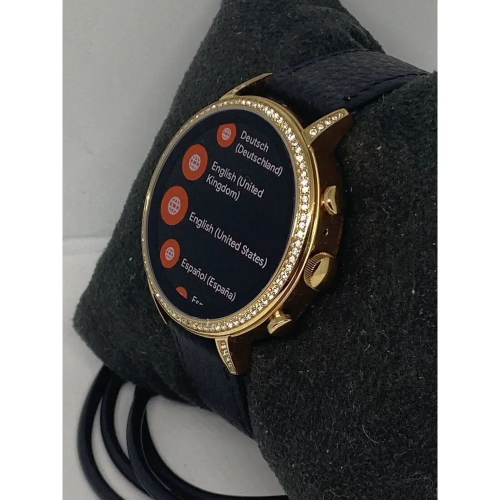Fossil Gen 4 Authentic Digital Dial Smart Watch Custom Band FTW6011 AB435